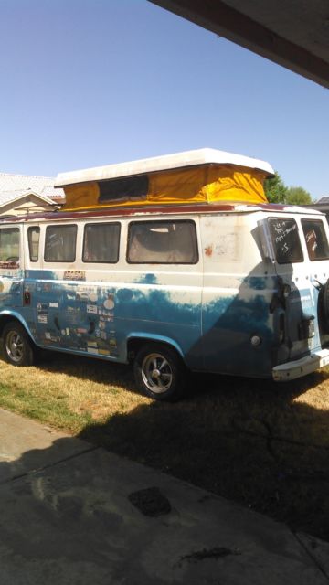 1967 Blue Ford Other Van Camper