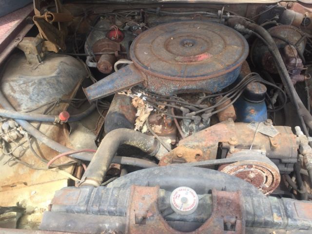 1967 Red Ford Galaxie Convertible