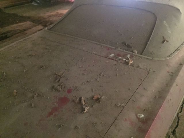 1967 Red Ford Galaxie Convertible