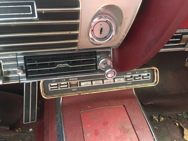 1967 Red Ford Galaxie Convertible