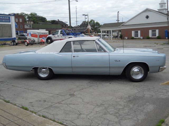 1967 Blue Plymouth Fury