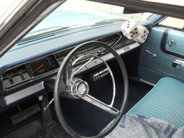 1967 Blue Plymouth Fury