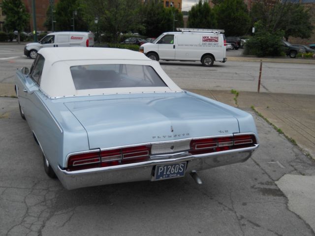 1967 Blue Plymouth Fury