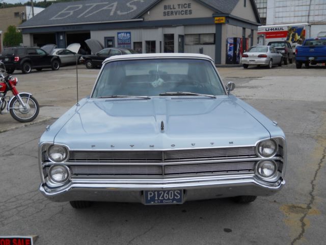 1967 Blue Plymouth Fury