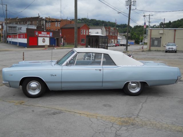 1967 Blue Plymouth Fury