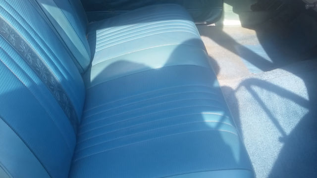 1967 Blue Ford Galaxie Convertible