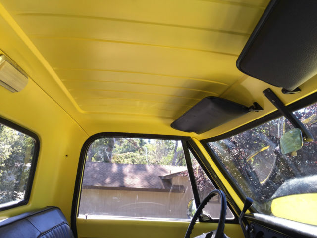 1967 YELLOW/WHITE GMC Other Standard Cab Pickup