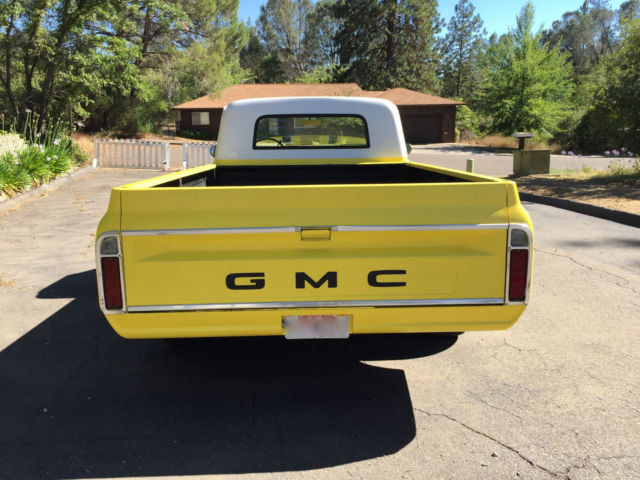 1967 YELLOW/WHITE GMC Other Standard Cab Pickup