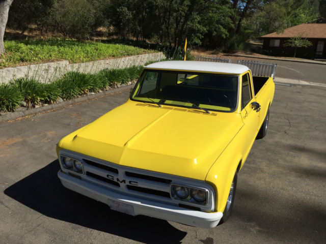 1967 YELLOW/WHITE GMC Other Standard Cab Pickup