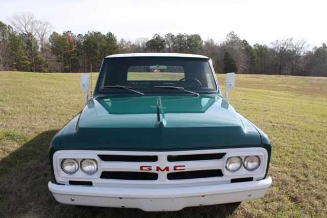 1967 Green GMC 1/2 Ton Standard Cab Pickup