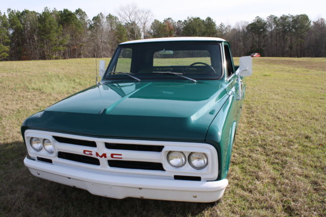 1967 Green GMC 1/2 Ton Standard Cab Pickup