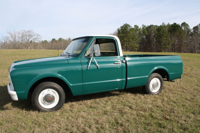 1967 Green GMC 1/2 Ton Standard Cab Pickup