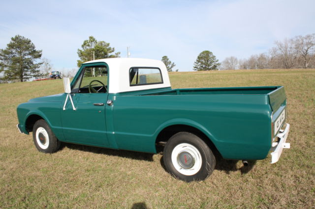 1967 Green GMC 1/2 Ton Standard Cab Pickup