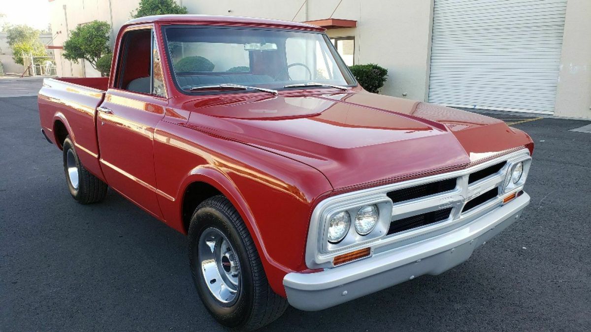 1967 Red Chevrolet C-10 Pickup Truck