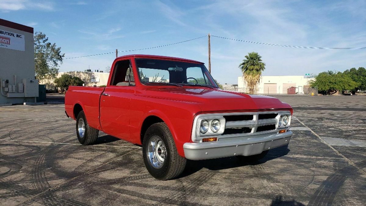 1967 Red Chevrolet C-10 Pickup Truck