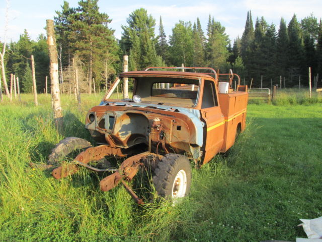 1967 Blue GMC G80 Cab & Chassis