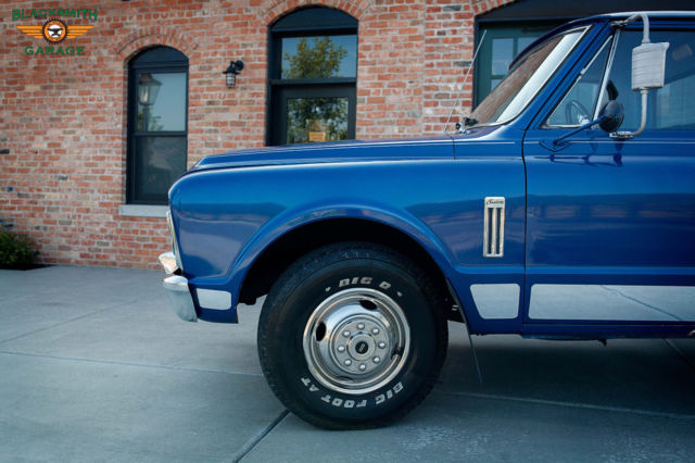 1967 Deep Matellic Blue GMC C25 Crew Cab Pickup