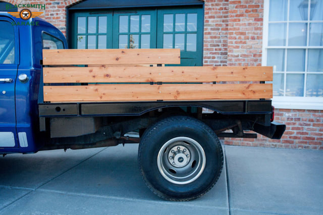 1967 Deep Matellic Blue GMC C25 Crew Cab Pickup