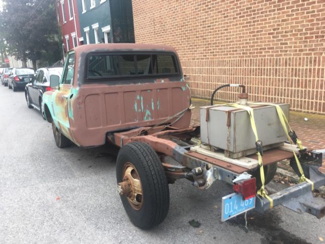 1967 Green GMC K1500 Cab & Chassis