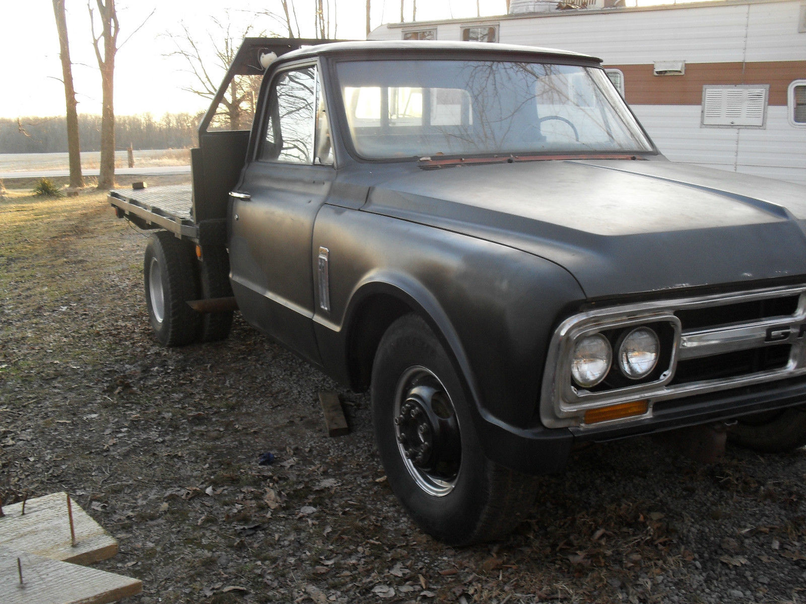 1967 Black GMC Other flatbed pickup