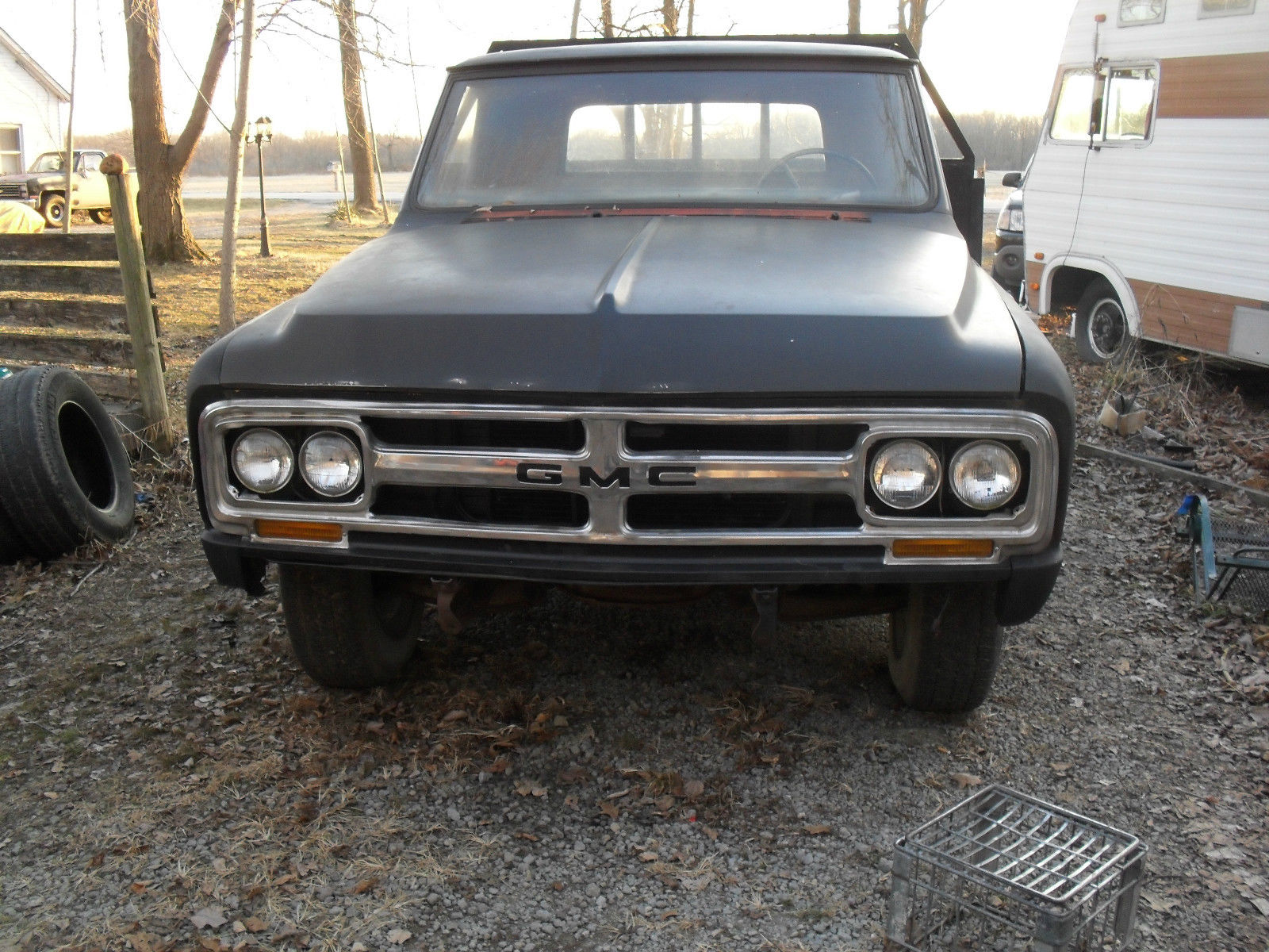 1967 Black GMC Other flatbed pickup