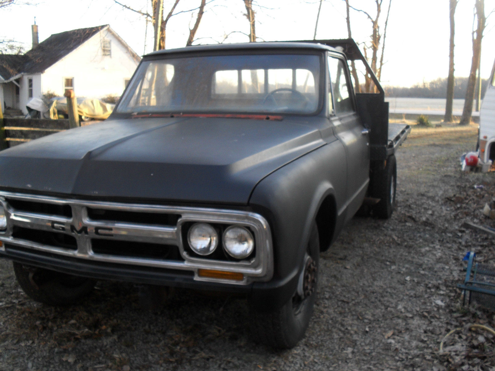 1967 Black GMC Other flatbed pickup