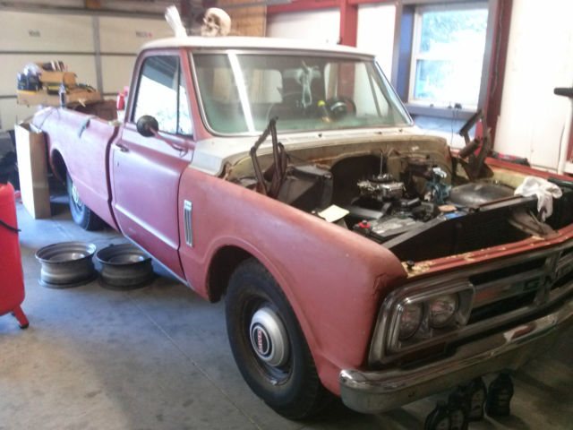 1967 primer Chevrolet C-10 pickup