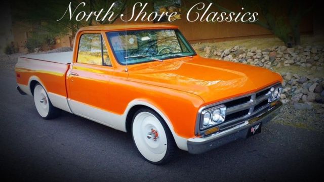 1967 Orange GMC Pickup Pick-Up