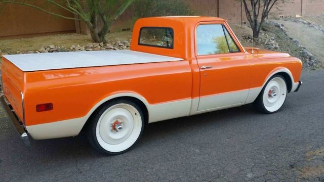1967 Orange GMC Pickup Pick-Up