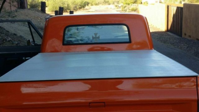 1967 Orange GMC Pickup Pick-Up