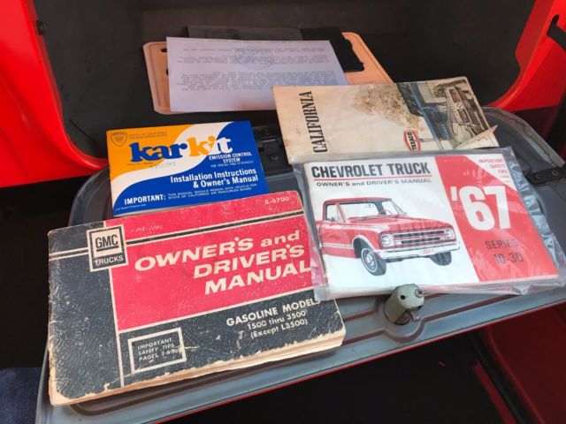 1967 Orange GMC Other