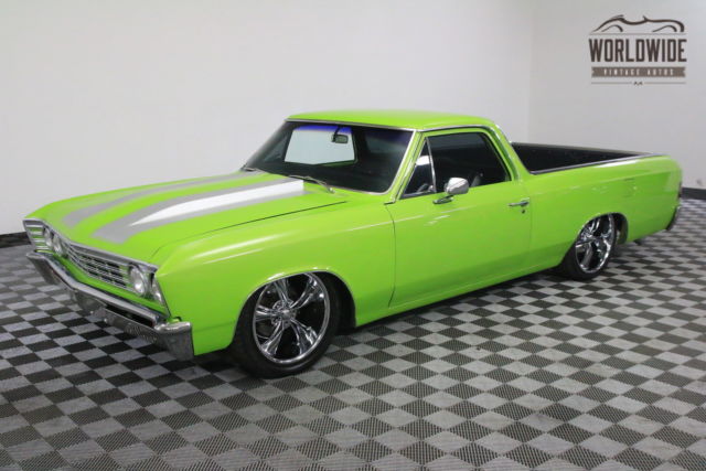 1967 Green Chevrolet El Camino