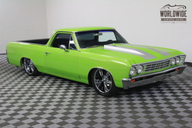 1967 Green Chevrolet El Camino