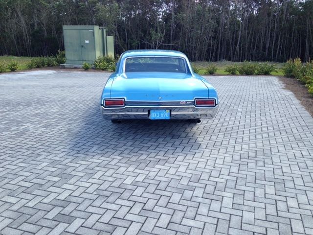 1967 Blue Buick Skylark Coupe