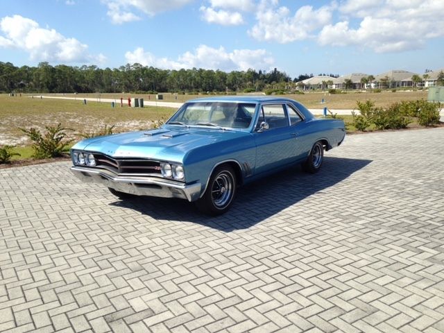1967 Blue Buick Skylark Coupe