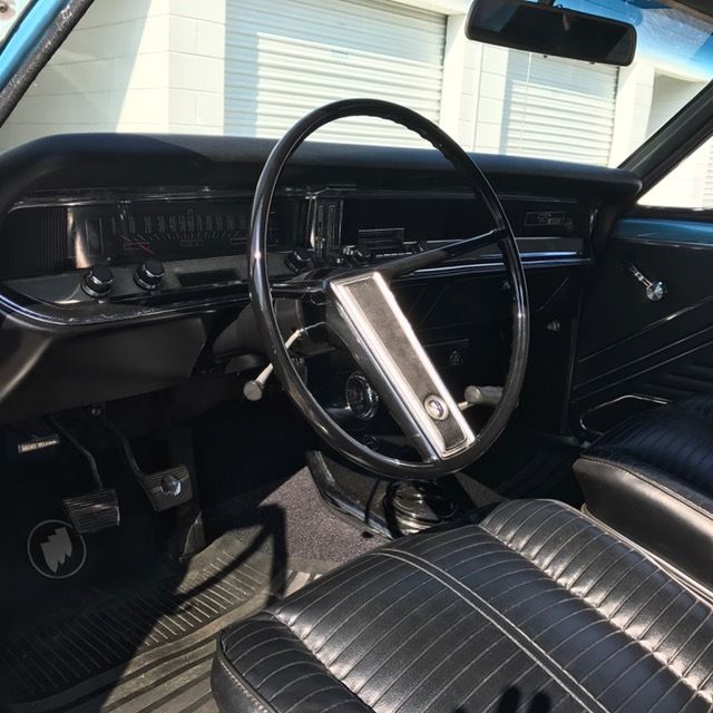 1967 Blue Buick Skylark Coupe