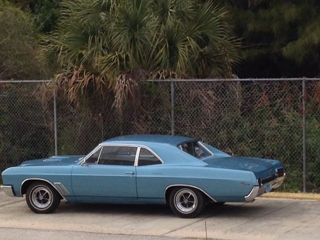 1967 Blue Buick Skylark Coupe