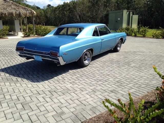 1967 Blue Buick Skylark Coupe