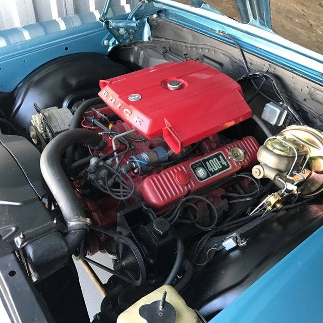 1967 Blue Buick Skylark Coupe