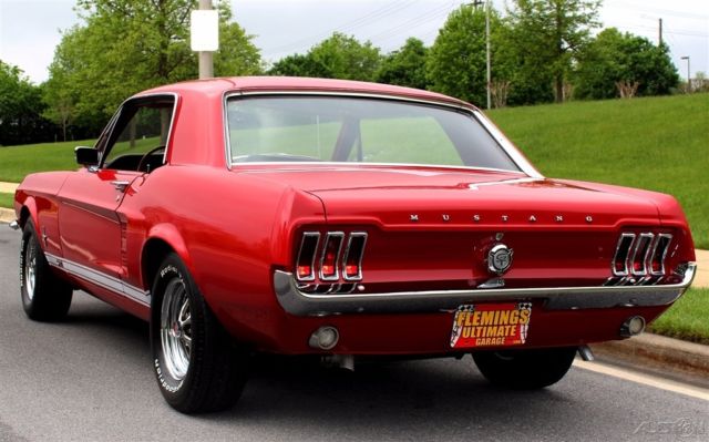 1967 Red Ford Mustang Coupe