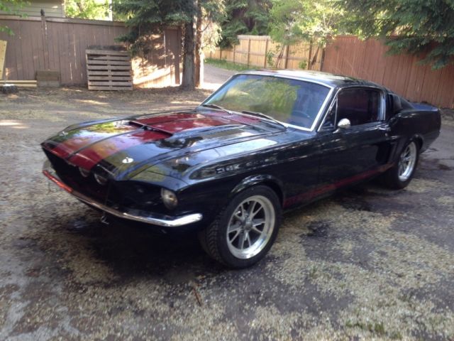 1967 Black Ford Mustang Fastback