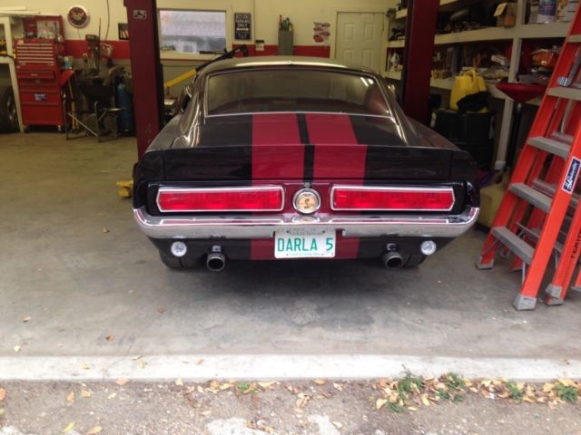 1967 Black Ford Mustang Fastback