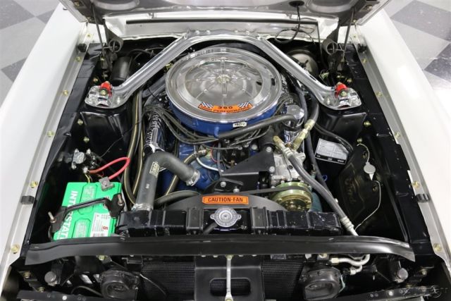 1967 Silver Ford Mustang