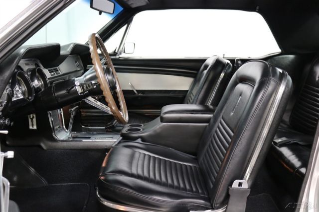 1967 Silver Ford Mustang