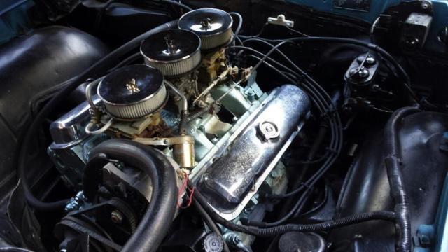 1967 Blue Pontiac GTO Coupe