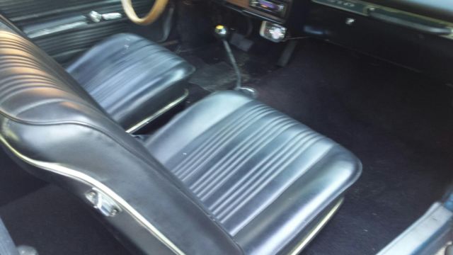 1967 Blue Pontiac GTO Coupe