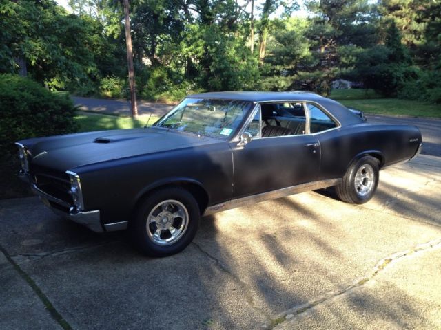 1967 Black Pontiac GTO Coupe