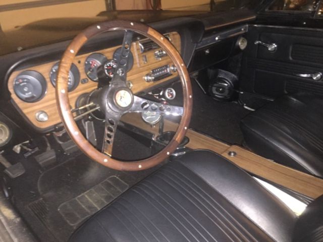 1967 Black Pontiac GTO Coupe