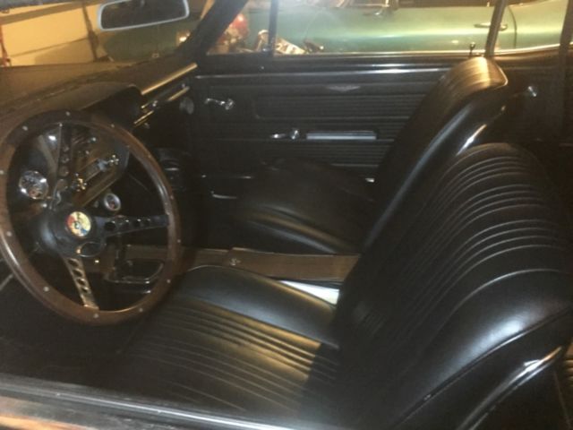 1967 Black Pontiac GTO Coupe