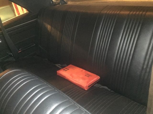 1967 Black Pontiac GTO Coupe